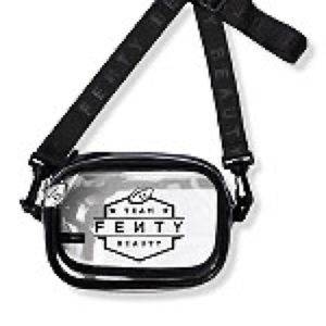 Fenty Cross-body Stadium Bag Clear/Black